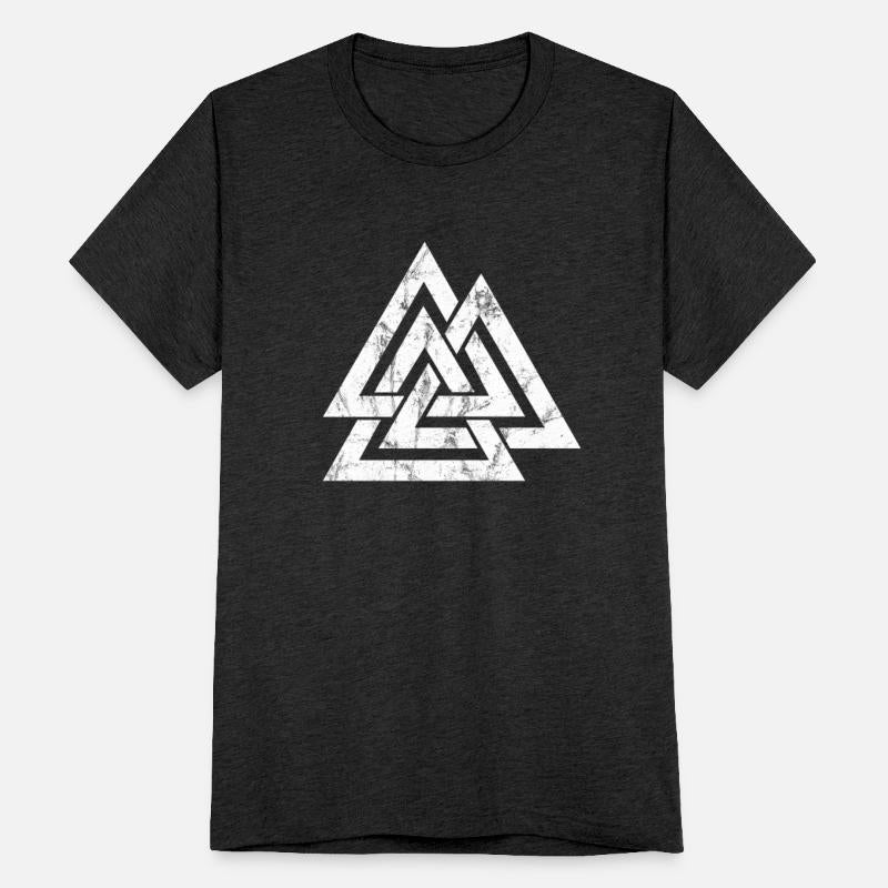 Valknut Odin Symbol Viking Nordic Triangles