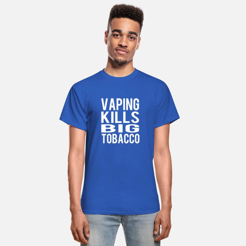 Vaping Kills Big Tobacco yellow