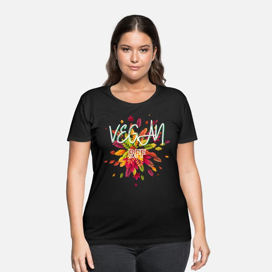 Vegan bff, fall autumn thanksgiving, matching