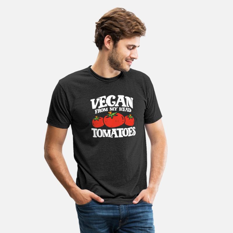 Vegan head tomatoes