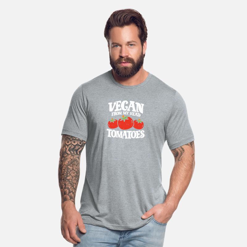 Vegan head tomatoes