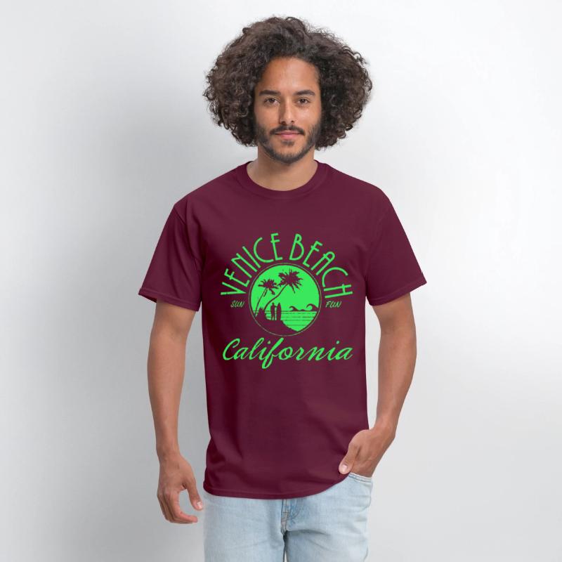 Venice Beach California Stringer Vest Tank Top mus