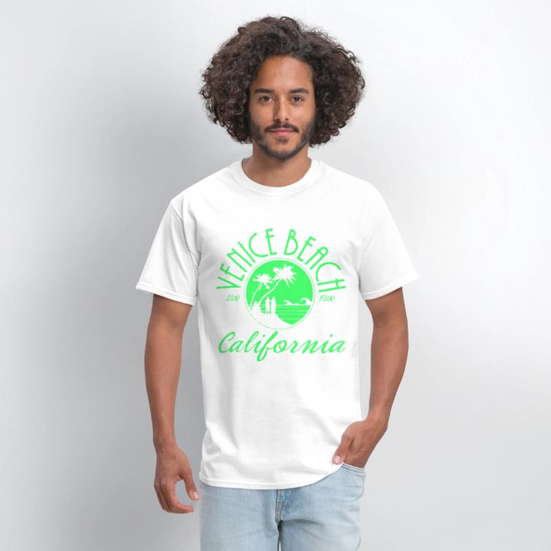 Venice Beach California Stringer Vest Tank Top mus