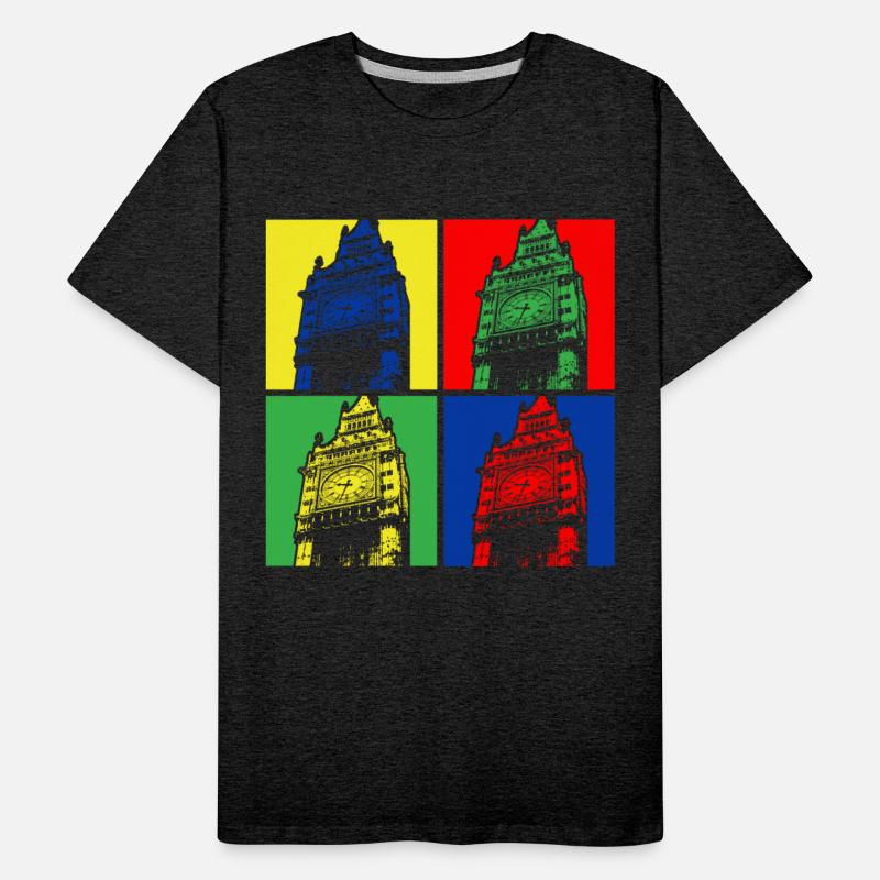Vibrant Big Ben Quartet London Pop Color