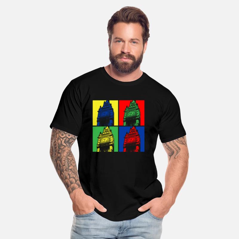 Vibrant Big Ben Quartet London Pop Color