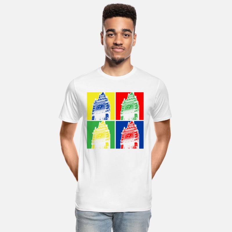 Vibrant Big Ben Quartet London Pop Color
