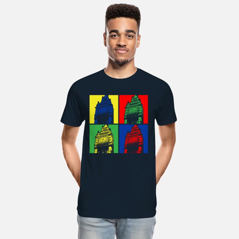 Vibrant Big Ben Quartet London Pop Color