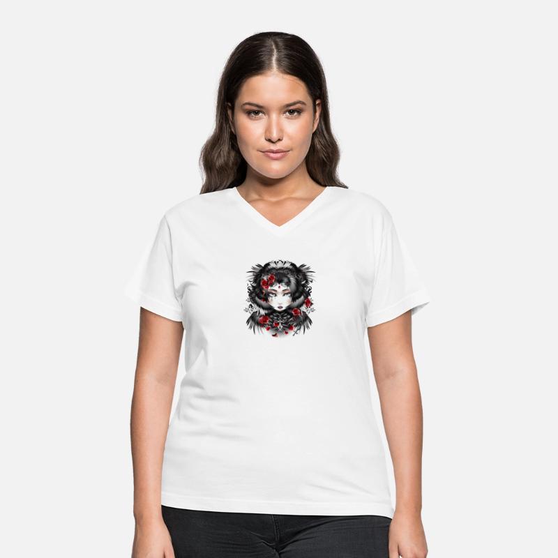 victorian gothic portrait of a young woman
