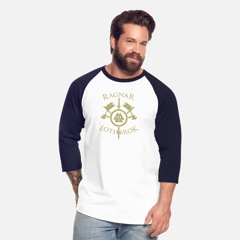 Viking Long Sleeve T Shirt Ragnar Lothbrok Lodbrok