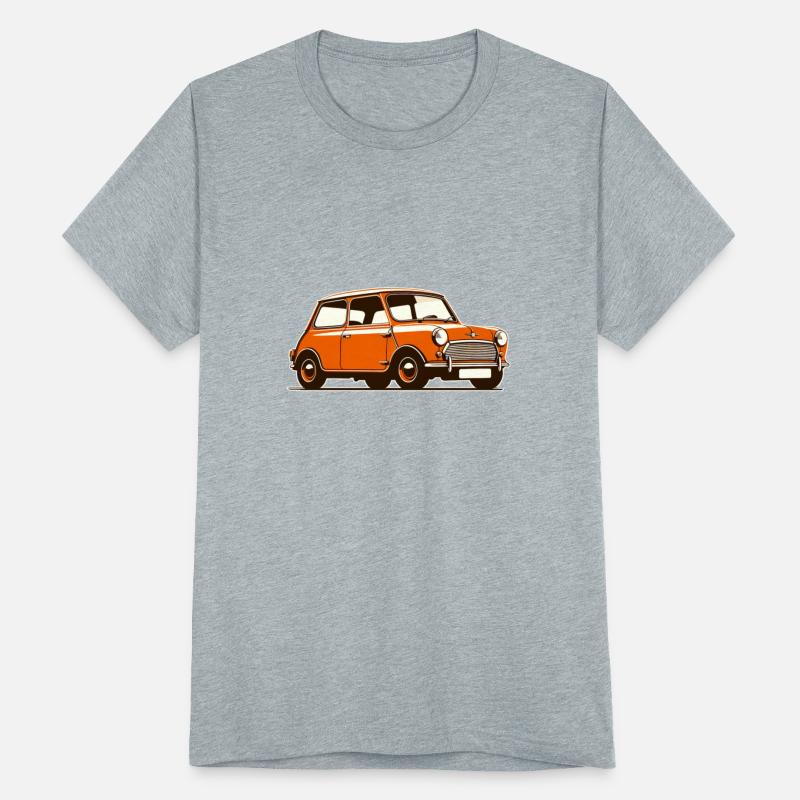Vintage 1960s Orange Cooper Classic Car Ar