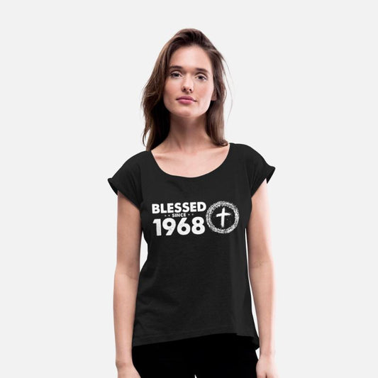 Vintage 56th Birthday - Blessed Since 1968 by