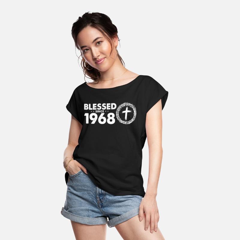 Vintage 56th Birthday - Blessed Since 1968 by