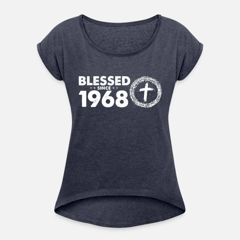 Vintage 56th Birthday - Blessed Since 1968 by