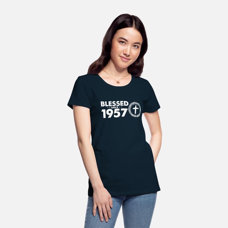 Vintage 67th Birthday - Blessed Since 1957 by