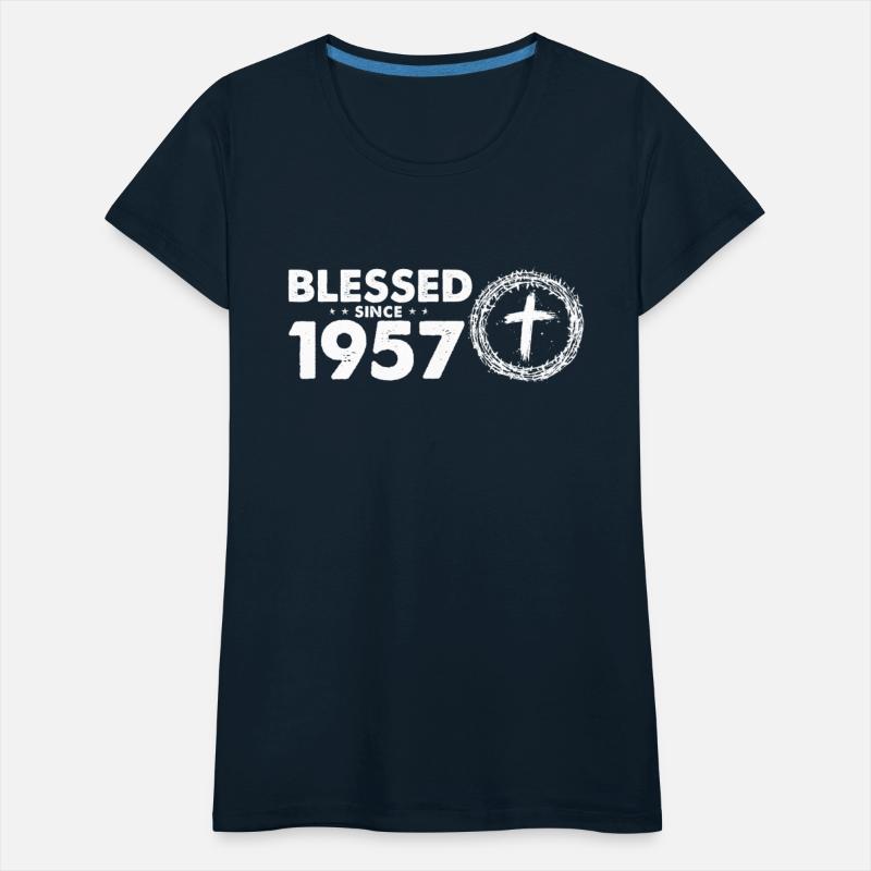 Vintage 67th Birthday - Blessed Since 1957 by