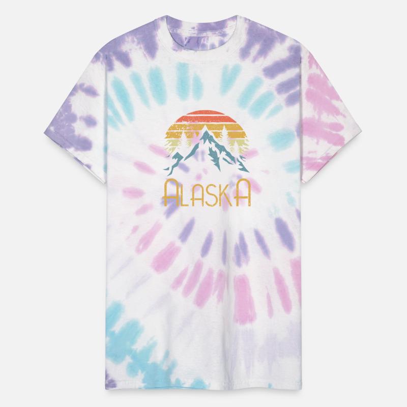 Vintage Ak Alaska Mountains Outdoor Adventure Swea
