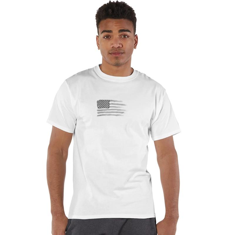 Vintage Distressed American Flag Design