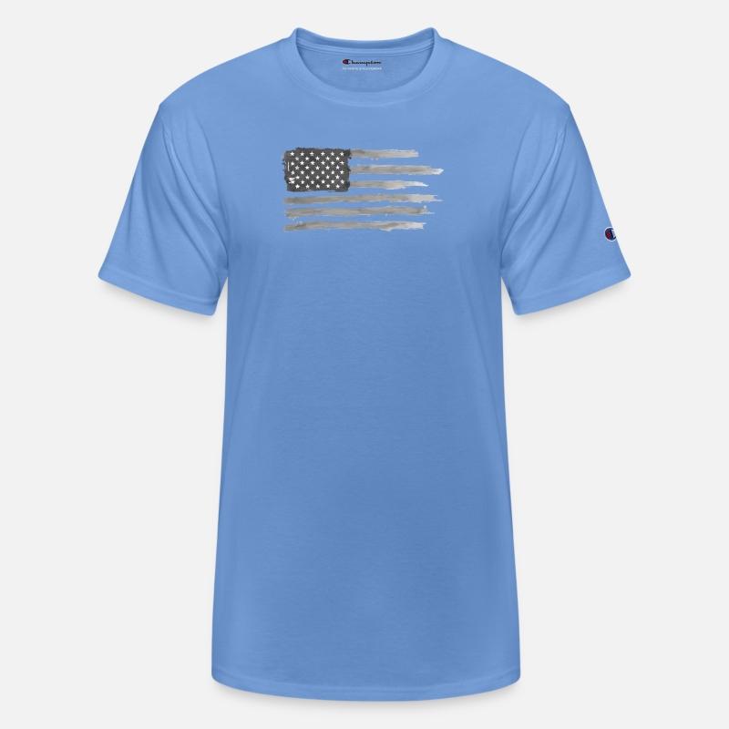 Vintage Distressed American Flag Design