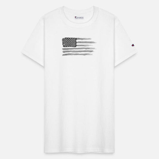 Vintage Distressed American Flag Design