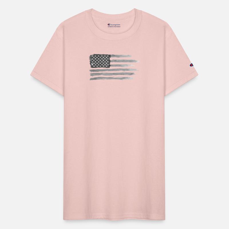 Vintage Distressed American Flag Design