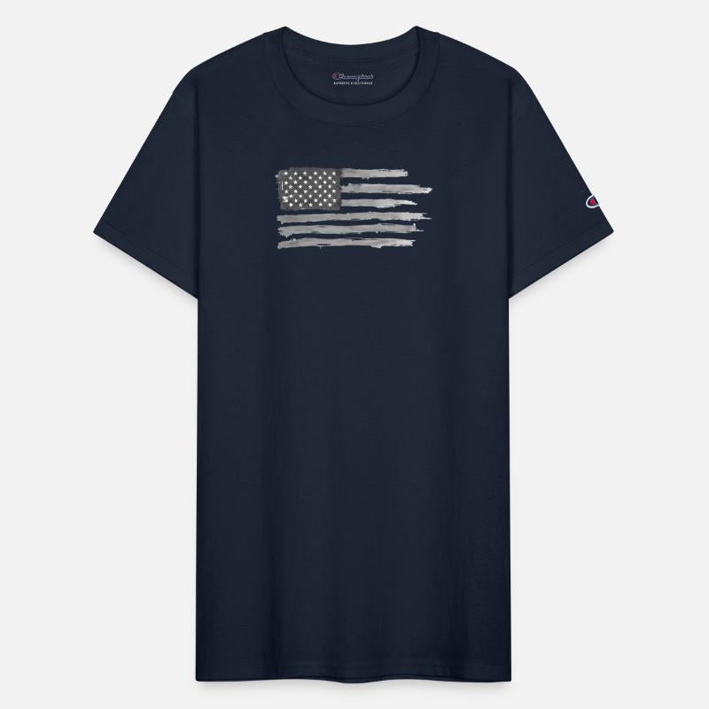 Vintage Distressed American Flag Design