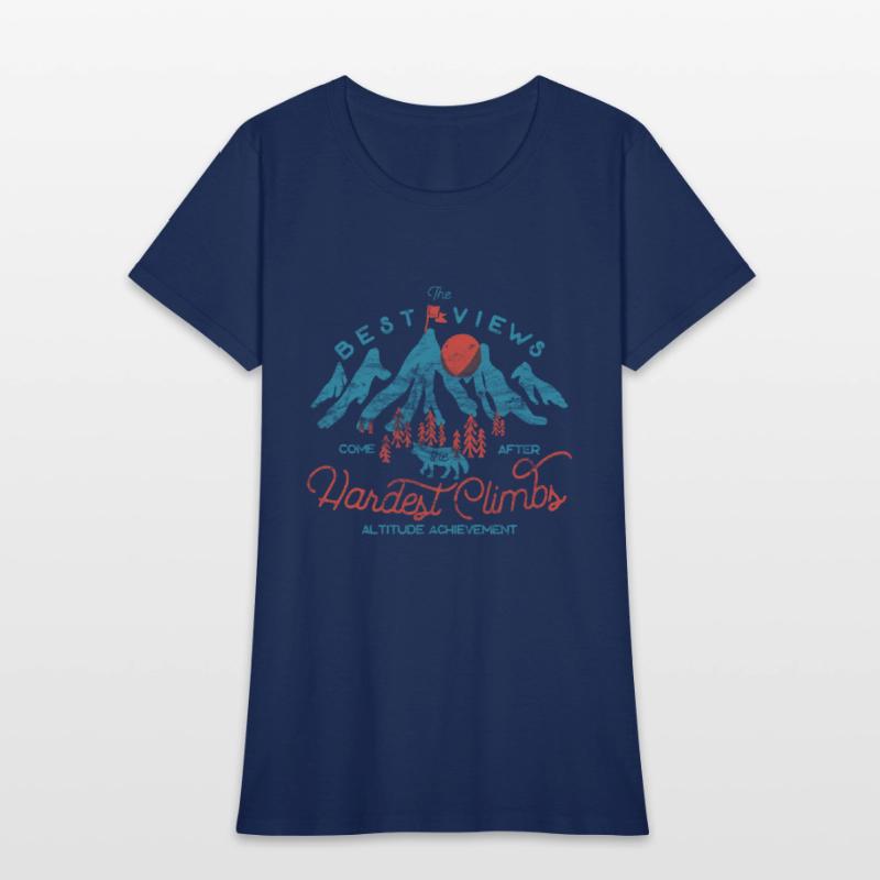 Vintage Mountain Wolf Climbing Hiking Outdoors