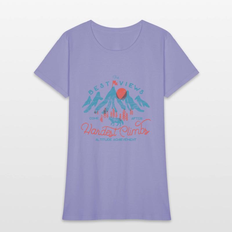 Vintage Mountain Wolf Climbing Hiking Outdoors