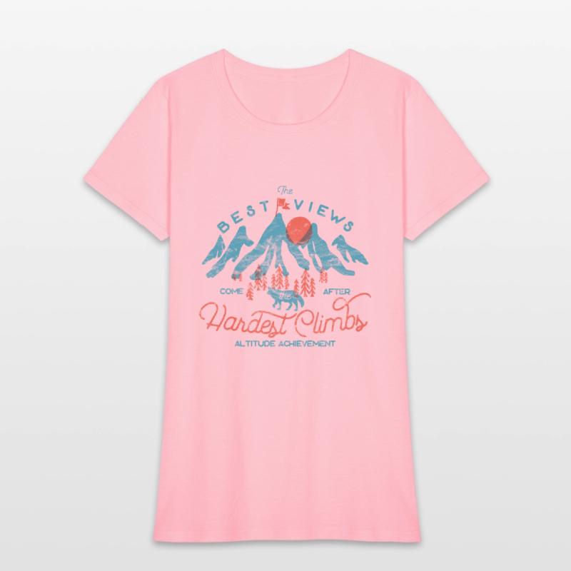 Vintage Mountain Wolf Climbing Hiking Outdoors