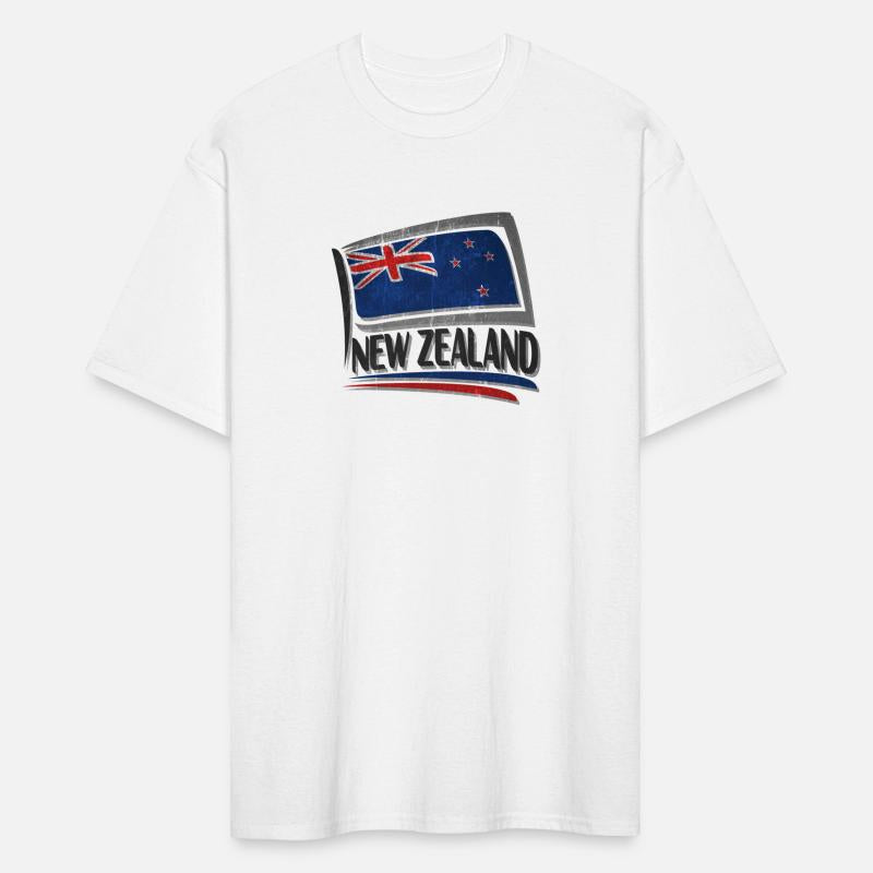 Vintage New Zealand, NZ Flag Vintage Distressed