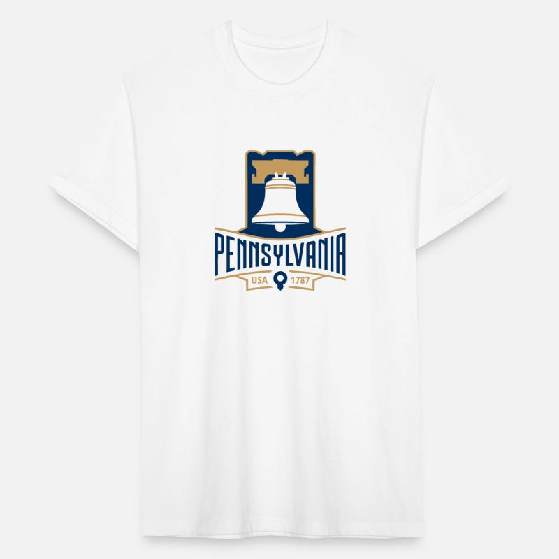 Vintage Pennsylvania Emblem with Liberty Bell