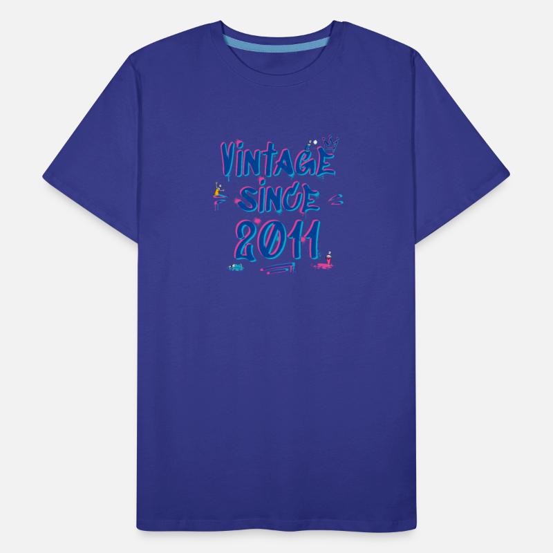 Vintage Since 2011 Graffiti Glitch 14th Bday Vibes