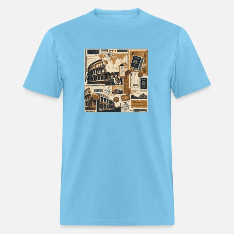 Vintage Travel Collage - Rome