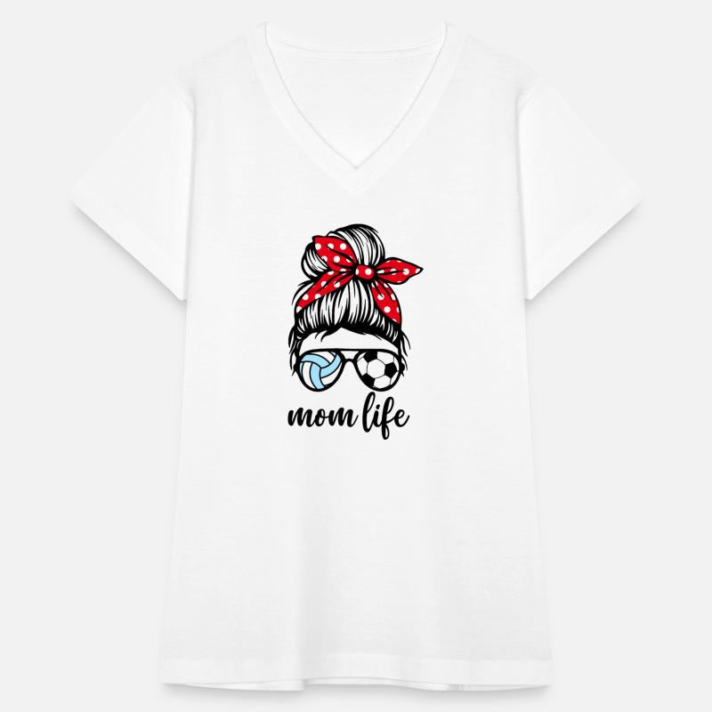 Volleybal Mom Life Shirt
