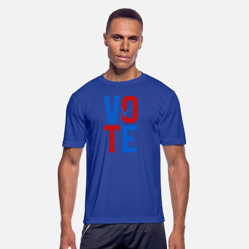 Vote Distressed Red White And Blue