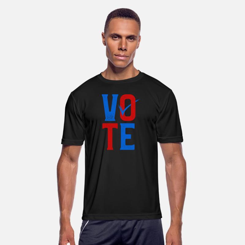 Vote Distressed Red White And Blue
