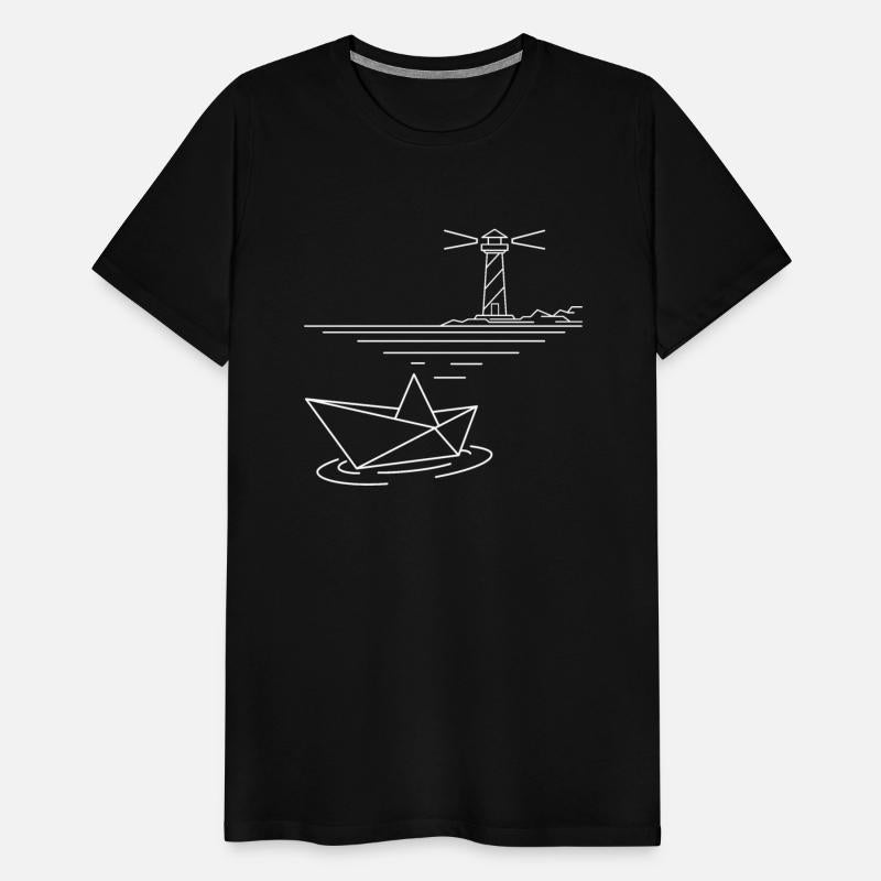 Voyage of Hope Origami Paper boat Sailing to Light