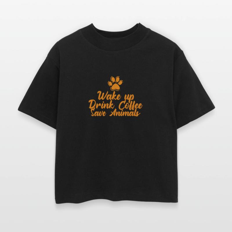 Wake up Drink Coffee Save Animals Vet