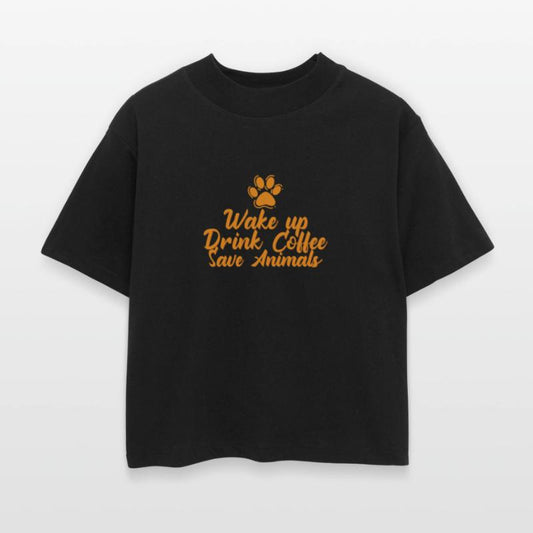 Wake up Drink Coffee Save Animals Vet