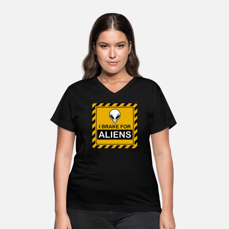 Warning Sign - "I brake for Aliens"