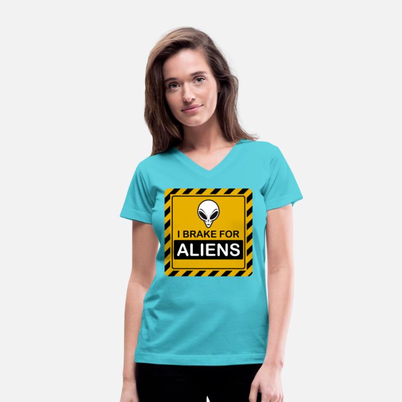 Warning Sign - "I brake for Aliens"
