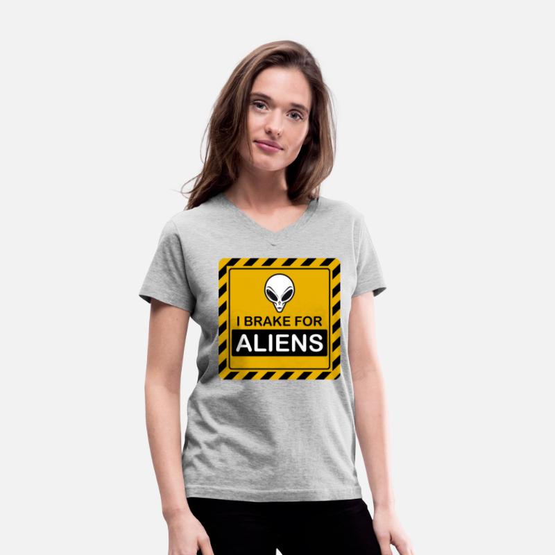 Warning Sign - "I brake for Aliens"