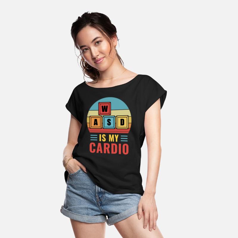 WASD is my Cardio PC Gamer Computer Games Gaming