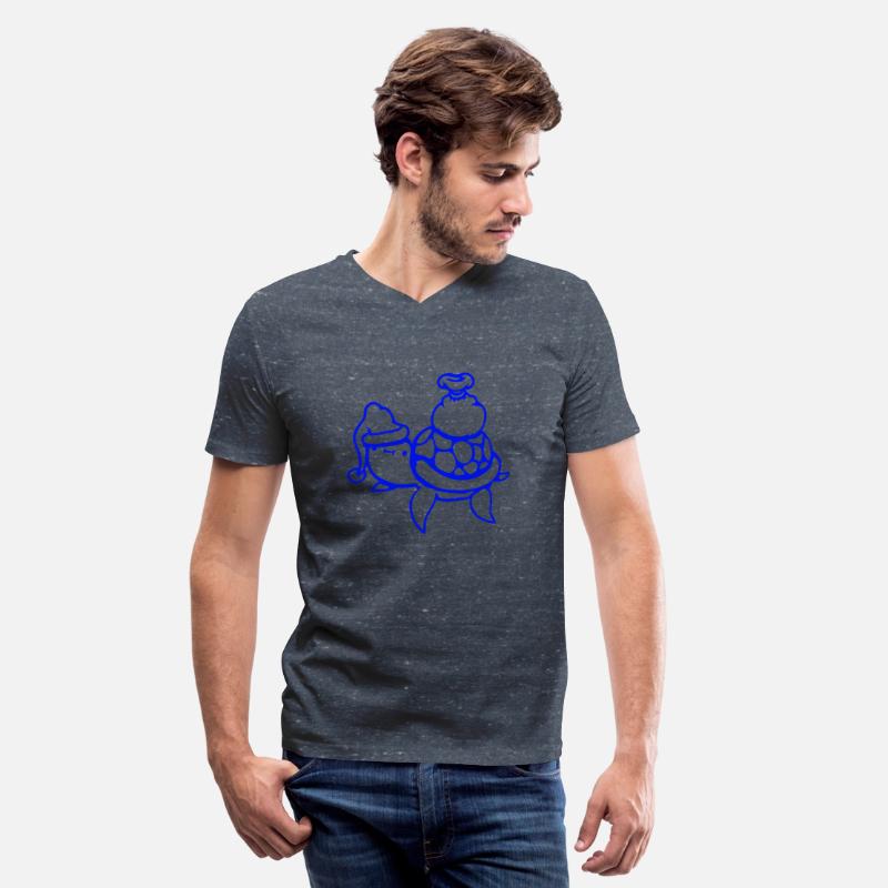 Water turtle Santa Claus Christmas Hat cute smile