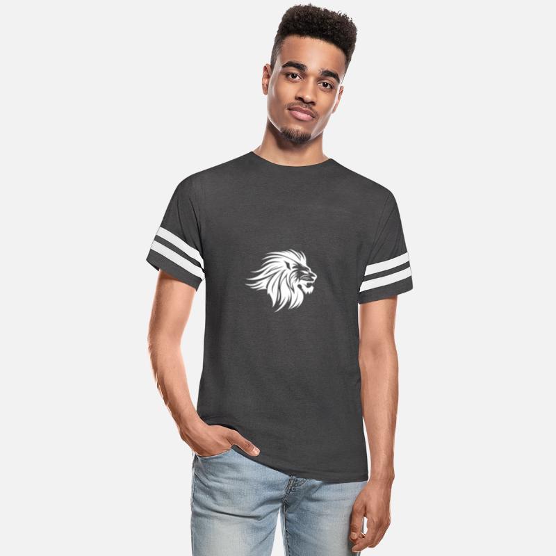 Waving Mane Lion Head Tattoo Ink Style