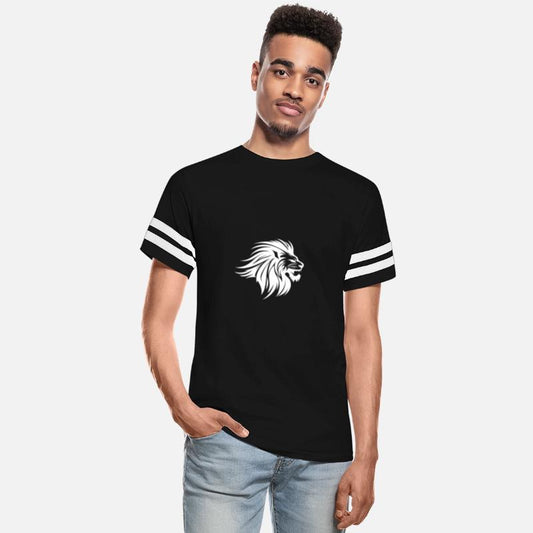 Waving Mane Lion Head Tattoo Ink Style