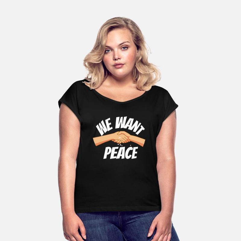 We want peace