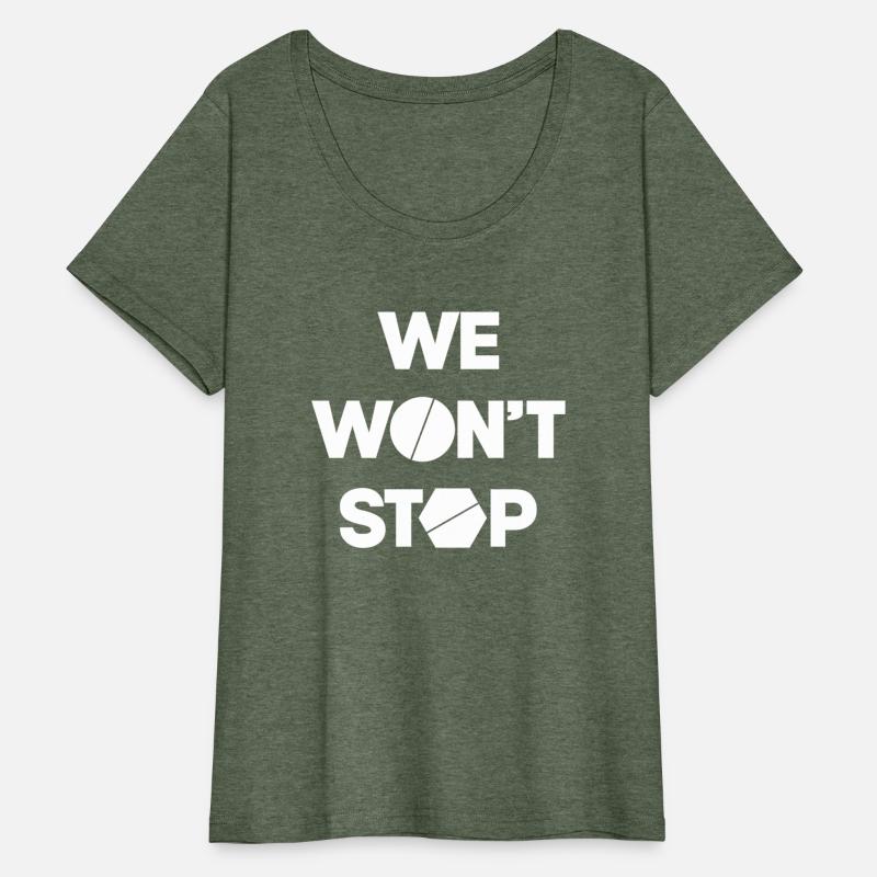WE WON'T STOP