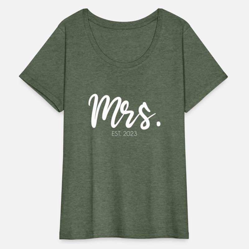 Wedding Mrs Est 2023 Bridal Bride