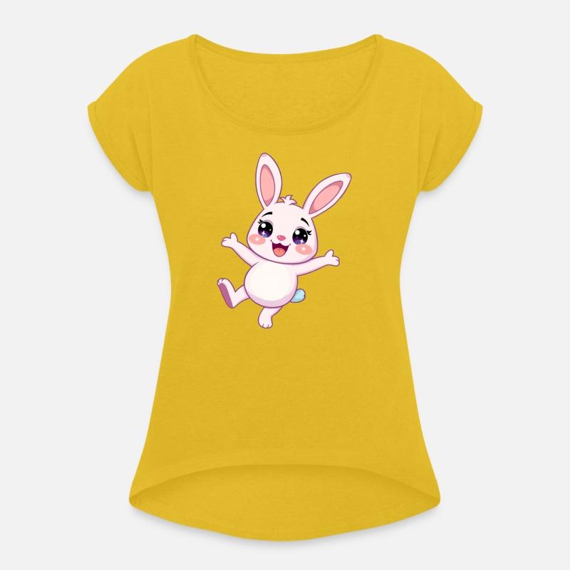Whimsical Bunny with Sparkling Eyes