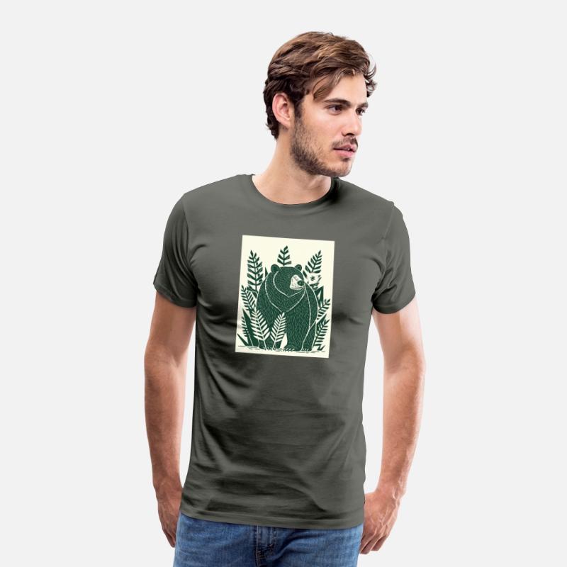 Whimsical Forest Bear